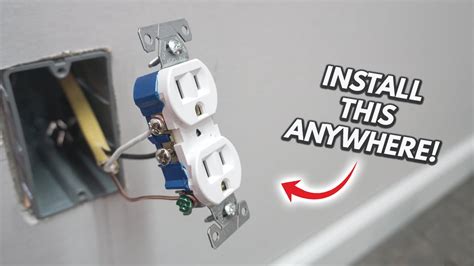 how to add electrical outlet anywhere